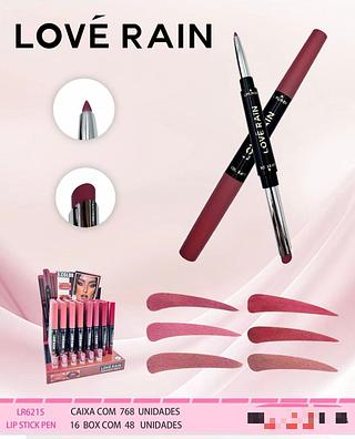 Lip Stick Pen c/48pcs Love Rain