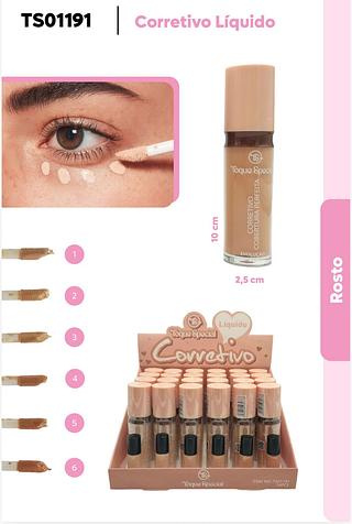 Corretivo liquido C/24pcs TOQUE SPECIAL