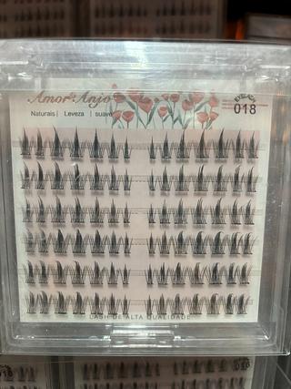 Cilios (Tufinho) c/12 cartelas Amor Anjo