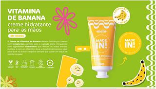 Creme Hidratantes para Mãos c/12pçs Melu Ruby Rose