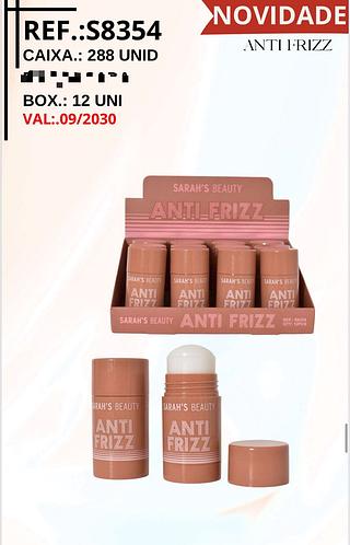 Anti Frizz c/12pçs Sarah´s Beauty