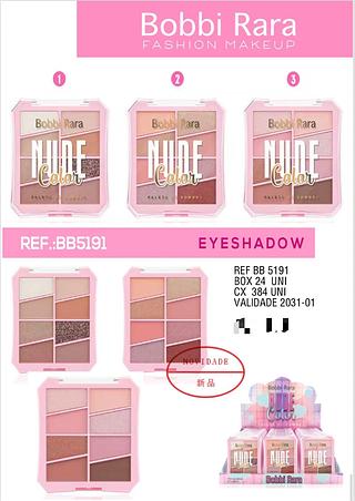 Paleta de sombras C/24pcs BOBBI RARA