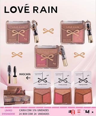Sombra e mascara c/24pcs LOVE RAIN