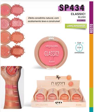 Blush 4 cores classic c/24pcs SPCOLORS