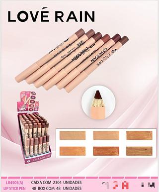 Lapis Labial c/48pçs Love Rain