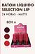 Batom Liquido Selection Lip /36pçs Sis Makeup