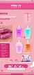 Lip Gloss Glitter c/24pcs (CS4498) PINK 21