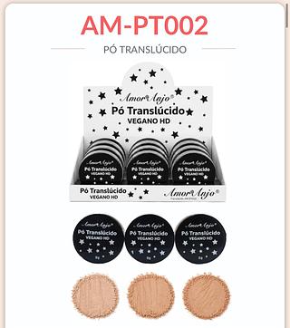 Po translucido c//12pcs AMOR ANJO