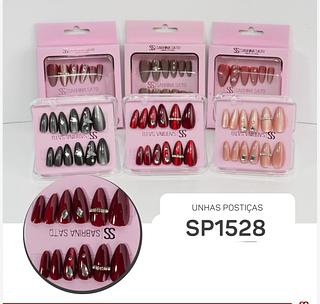 Unha postica em pvc c/12pcs SABRINA SATO