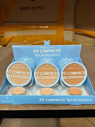 Pó Compacto Micronizado c/24 pçs Mia Make (Abr-2030)