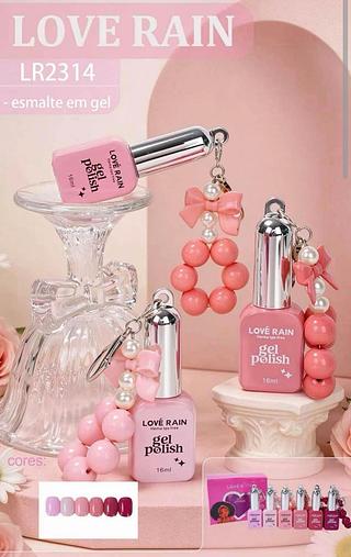 Esmalte em gel C/6pcs LOVE RAIN