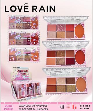 Paleta de Sombras c/24çs Love Rain
