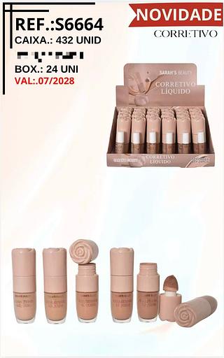 Corretivo liquido /24pcs Sarahs beauty