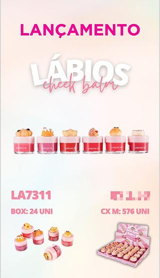 Cheeck Balm Lábios c/24pçs Çabranche