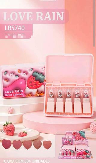 Sweet Lipstick C/24pcs LOVE RAIN