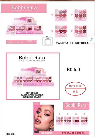 Paleta de Sombras c/24pçs Bobbi Rara
