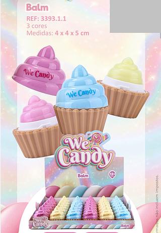 Balm cupcake we candy /36pcs Vivai