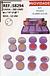 Kit blush e iluminador c/12pcs Sarah's