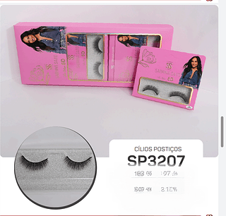 Cilios posticos C/10PCS SABRINA SATO