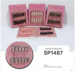 Unhas Postiças c/12pçs Sabrina Sato