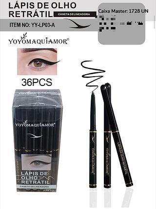 LAPIS DE OLHO RETRATIL C/36PS