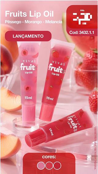 Fruits Lip Oil c/36pcs VIVAI