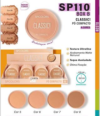 Pó Compacto cor 05-08 c/24pçs Sp Colors