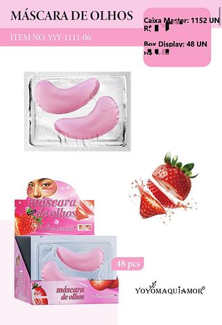 Mascar de olhos c/48pcs YOYO MAAQUIAMOR