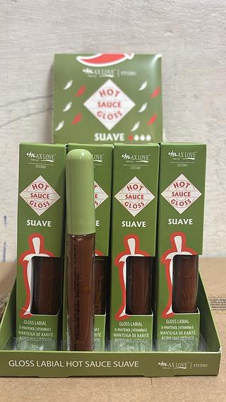 Gloss Labial Hot Sauce c/28pcs (216) MAX LOVE