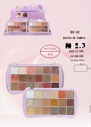 Paleta de Sombras c/12pçs Bobbi Rara