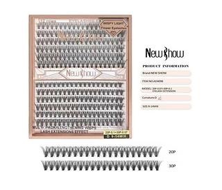 CILIOS TUFINHO 20P-30P NEWSHOW C/12PCS