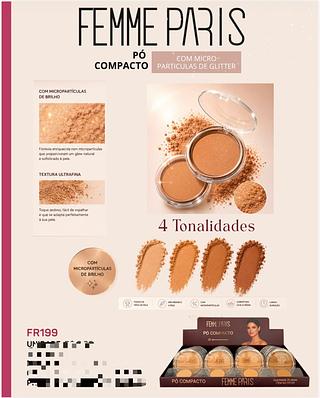 Po comapcto c/24pcs FEMME PARIS