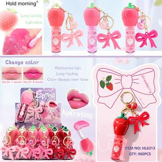 Lip gloss morango C/24pcs Hold morning