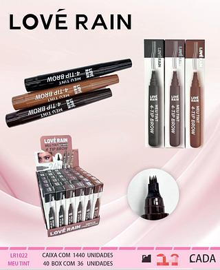 Caneta de sobrancelhas c/36pcs LOVE RAIN
