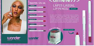 Lapis labial /48pcs RUBY ROSE