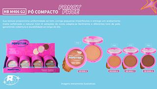 Po compacto fancy face cor 50-80 /24pcs Ruby Rose