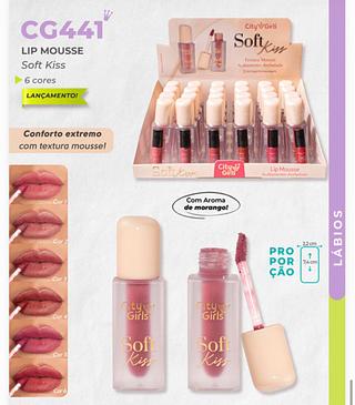 Lip mousse soft kiss c/24pcs CITY GIRLS
