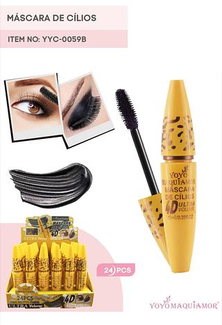 Mascara de cilios /24pcs Yoyo maquiagem