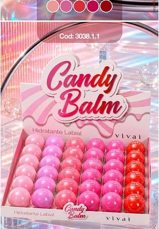 Balm candy hidratante labial /36pcs VIVAI