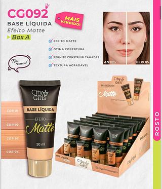 Base Liquida Matte A /24pcs City Girls