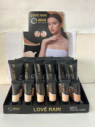 Base liquida matte/ 36pçs Love rain