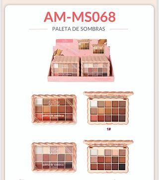 Paleta de sombras C/12pcs AMOR ANJO