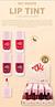 Lip Tint c/24pcs ASUMAKE