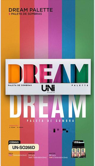 Paleta de sombras C/24pcs UNI