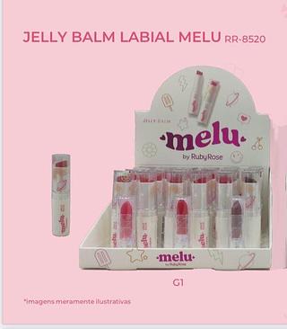 Balm Jelly Labial Melu/ 24pçs (RR-8520/G1) Ruby Rose