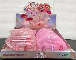 Kit Lip Combo c/12pçs Miss Glam