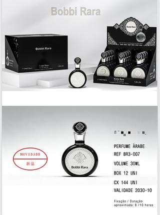 Perfume Arabe Volume 30ml C/12pcs BOBBI RARA