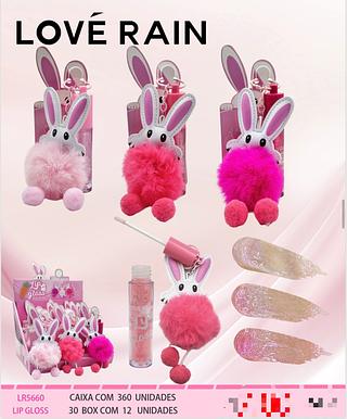Lip gloss C/12pcs LOVE RAIN