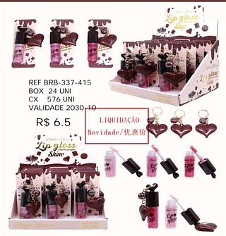 Lip gloss shine/24pcs Bobbi Rara