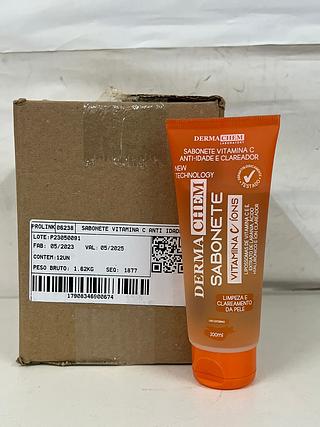 Sabonete Vitamina C Íons Anti-Idade/ 12pcs DERMA CHEM
